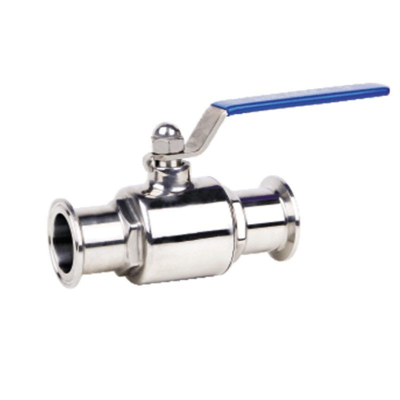 Válvula de bola inoxidable sanitaria tipo CLAMP